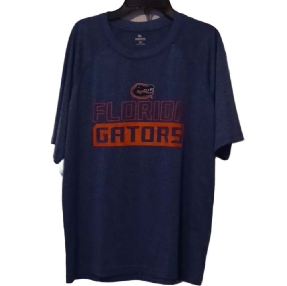 -- Knights Apparel Blue Short Sleeve Florida Gators Tee Men's Size Medium Casual